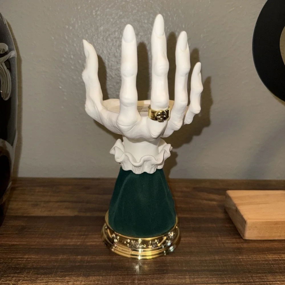 Halloween Witch Hand-Green One Single Wick Candle Holder Bath & Body Works